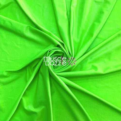 Neon Green Undecorated Competition Bikini